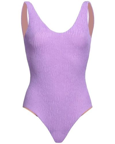 Oas One-piece Swimsuit - Purple