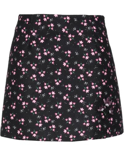 be Blumarine Mini Skirt - Black