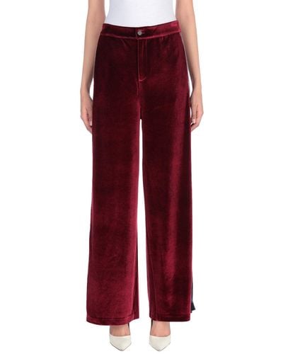 Black Coral Trouser - Red