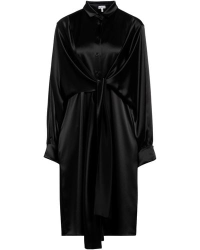 Loewe Robe midi - Noir