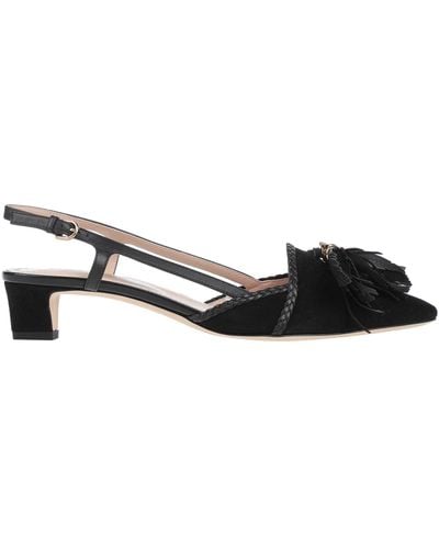 Tod's Court Shoes Soft Leather - Black
