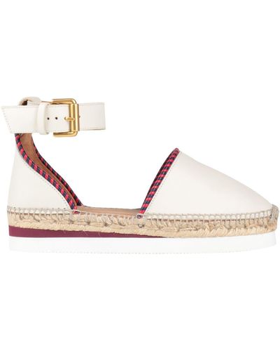 See By Chloé Off Espadrilles Calfskin - Pink