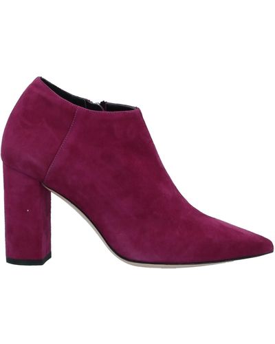 Deimille Ankle Boots - Purple