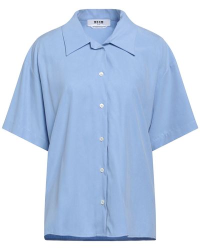 MSGM Camicia - Blu