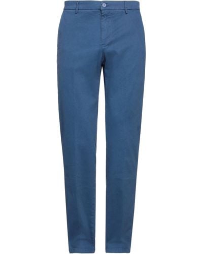 Mp Massimo Piombo Pantalon - Bleu