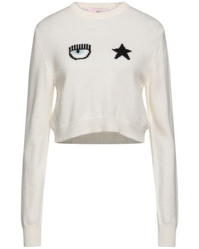 Chiara Ferragni Sweater - White