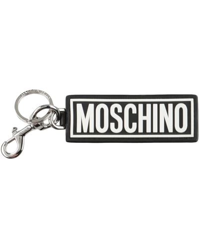 Moschino Key Ring - White