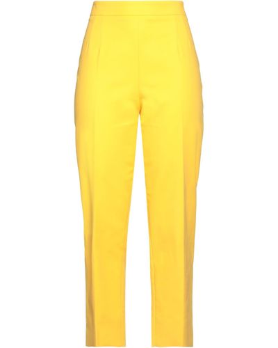 Boutique Moschino Trousers - Yellow