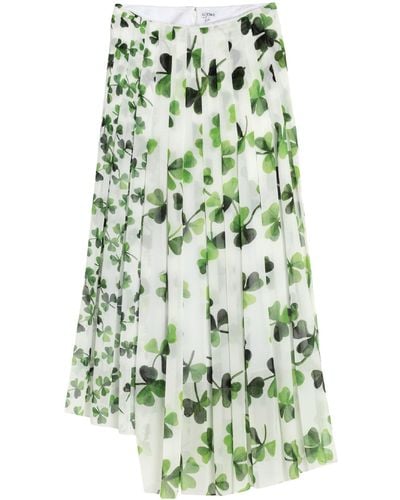 Loewe Maxi Skirt - Green