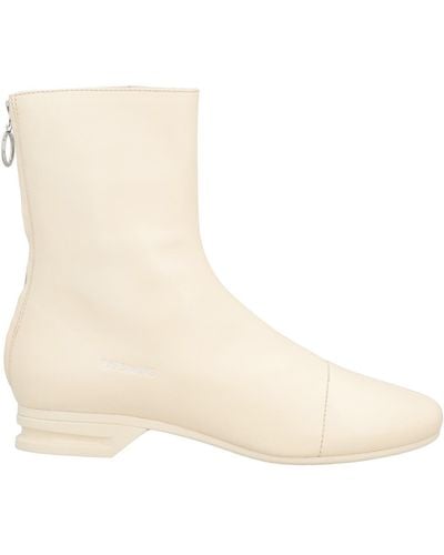 Raf Simons Ankle Boots - Natural