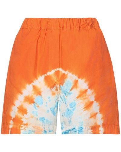MSGM Shorts & Bermuda Shorts - Orange