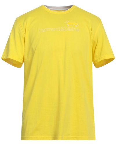 Harmont & Blaine T-shirts - Gelb
