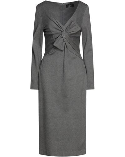Clips Midi Dress - Gray