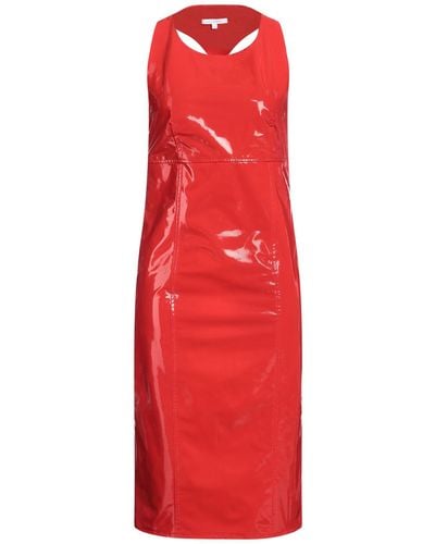 Patrizia Pepe Midi Dress - Red