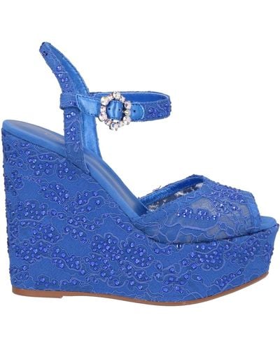 Le Silla Sandale - Blau