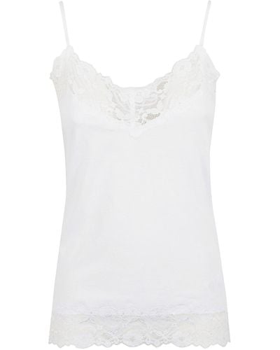 Allude Top - Bianco