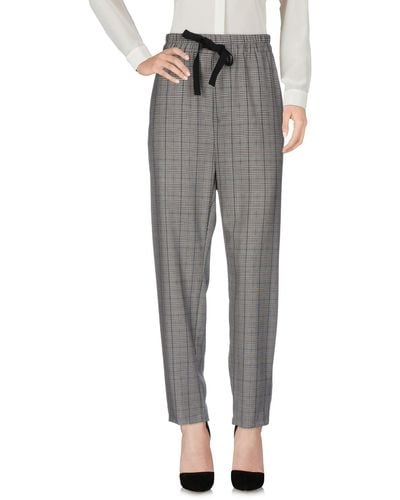 Erika Cavallini Semi Couture Pants - Gray