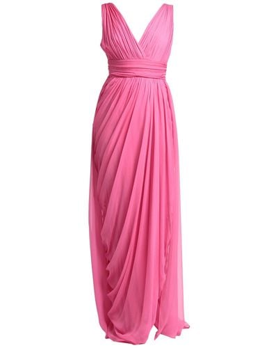 Alberta Ferretti Maxi Dress - Pink