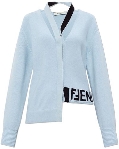 Fendi Cardigan - Blu