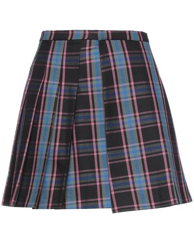 Matthew Adams Dolan Mini Skirt - Blue