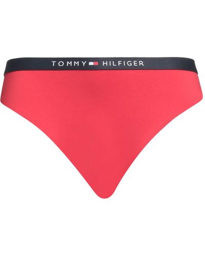 Tommy Hilfiger Bikini Bottoms & Swim Briefs - Red