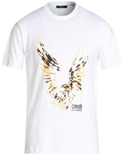 Class Roberto Cavalli Camiseta - Blanco