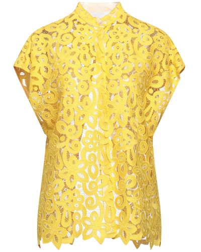 Erika Cavallini Semi Couture Camisa - Amarillo