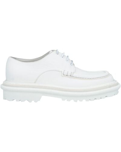 Dries Van Noten Chaussures à lacets - Blanc