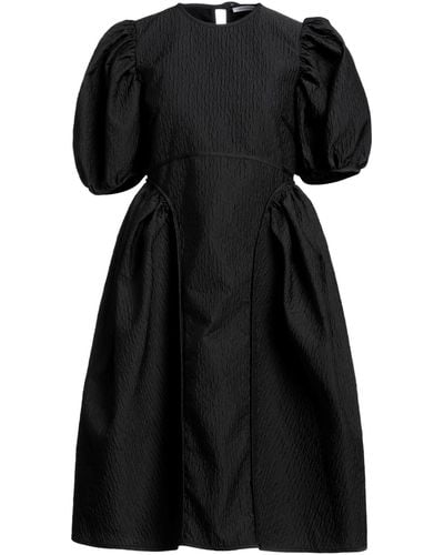 Cecilie Bahnsen Midi Dress - Black