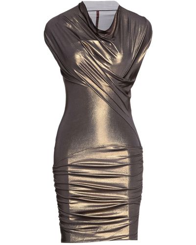 Rick Owens Mini Dress Viscose, Cotton, Polyamide - Black