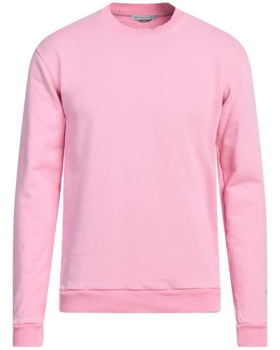 Grey Daniele Alessandrini Sweatshirt - Pink