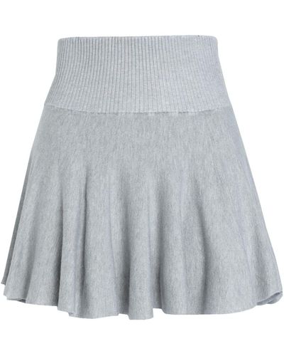 Frankie's Bikinis Mini Skirt - Grey