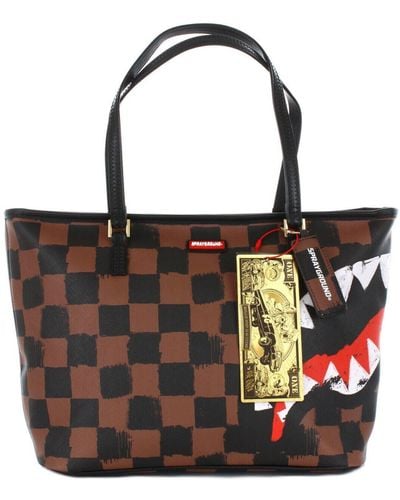 Sprayground Schultertasche - Schwarz