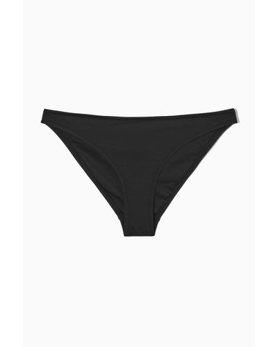 COS Bikini Bottoms & Swim Briefs - Black