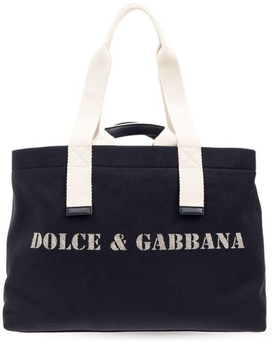 Dolce & Gabbana Bolso de asas largas - Azul