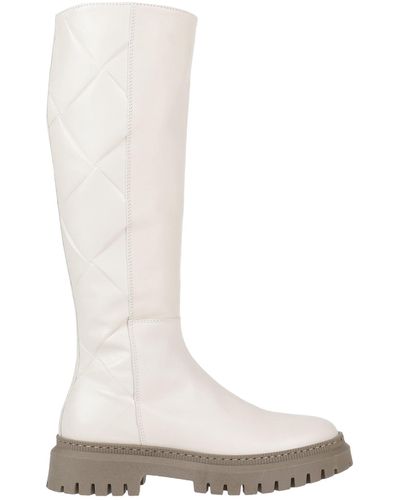 DL SPORT® Knee Boots - White