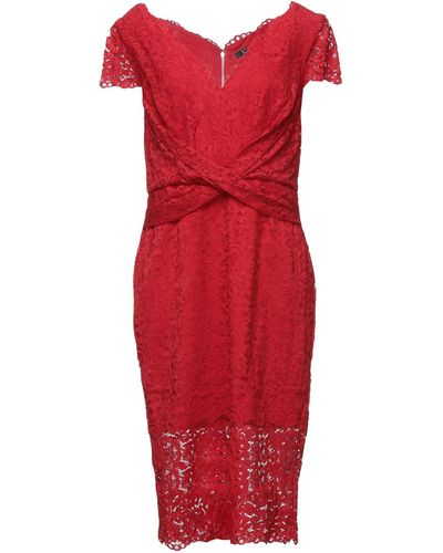 Marciano Midi Dress - Red