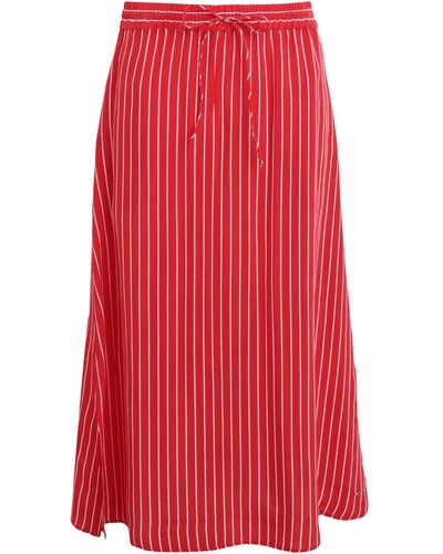 Tommy Hilfiger Jupe midi - Rouge