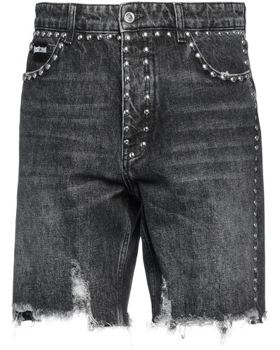 Just Cavalli Shorts Jeans - Grigio