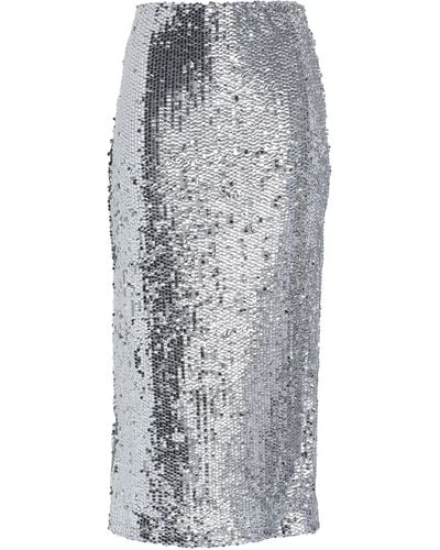 TOPSHOP Maxi Skirt - Gray