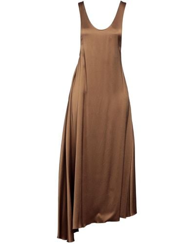 Alysi Midi Dress - Brown