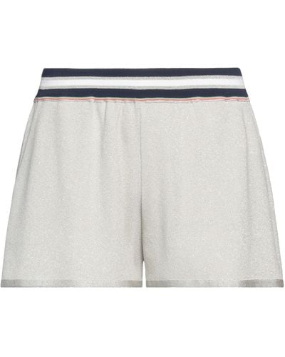 Mrz Light Shorts & Bermuda Shorts Viscose, Polyester - White