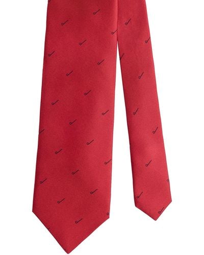 Dunhill Woven Ties - Red
