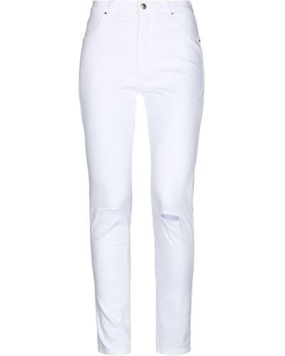 Fifty Four Denim Pants - White