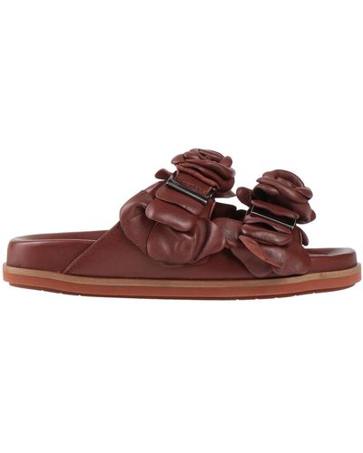 Pas De Rouge Sandals - Brown