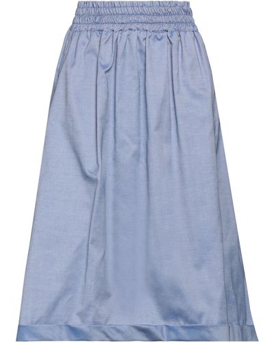 TRUE NYC Midi Skirt - Blue