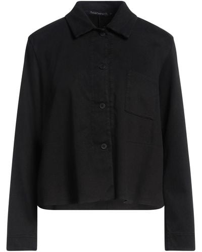 Transit Shirt Lyocell, Modal, Cotton, Elastane - Black