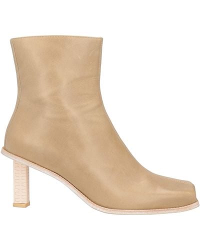 Jacquemus Ankle Boots - Natural