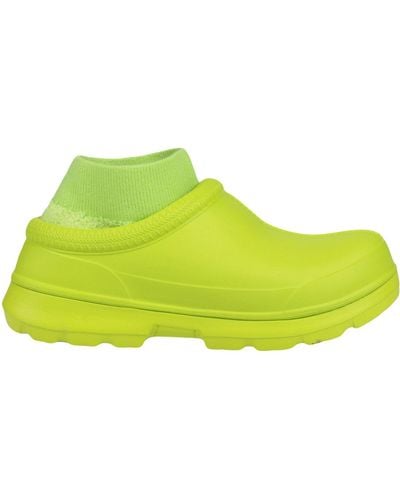 UGG Tasman X Sock-lined Rubber Rain Slippers - Yellow