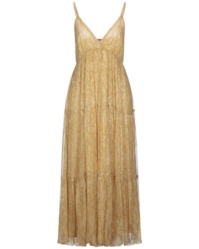 MAISON HOTEL Maxi Dress - Metallic